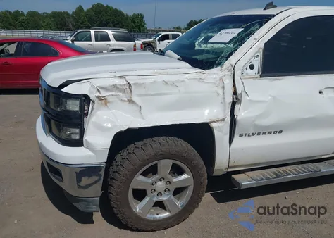 2014 Chevrolet Silverado 1500 2Lt from USA, damaged, VIN 3GCUKREC4EG121474